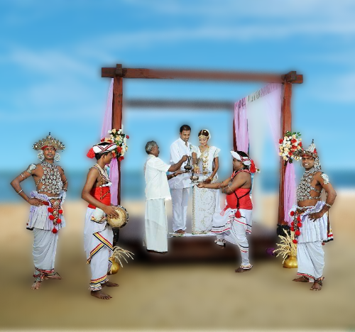 Traditional Poruwa Ceremony